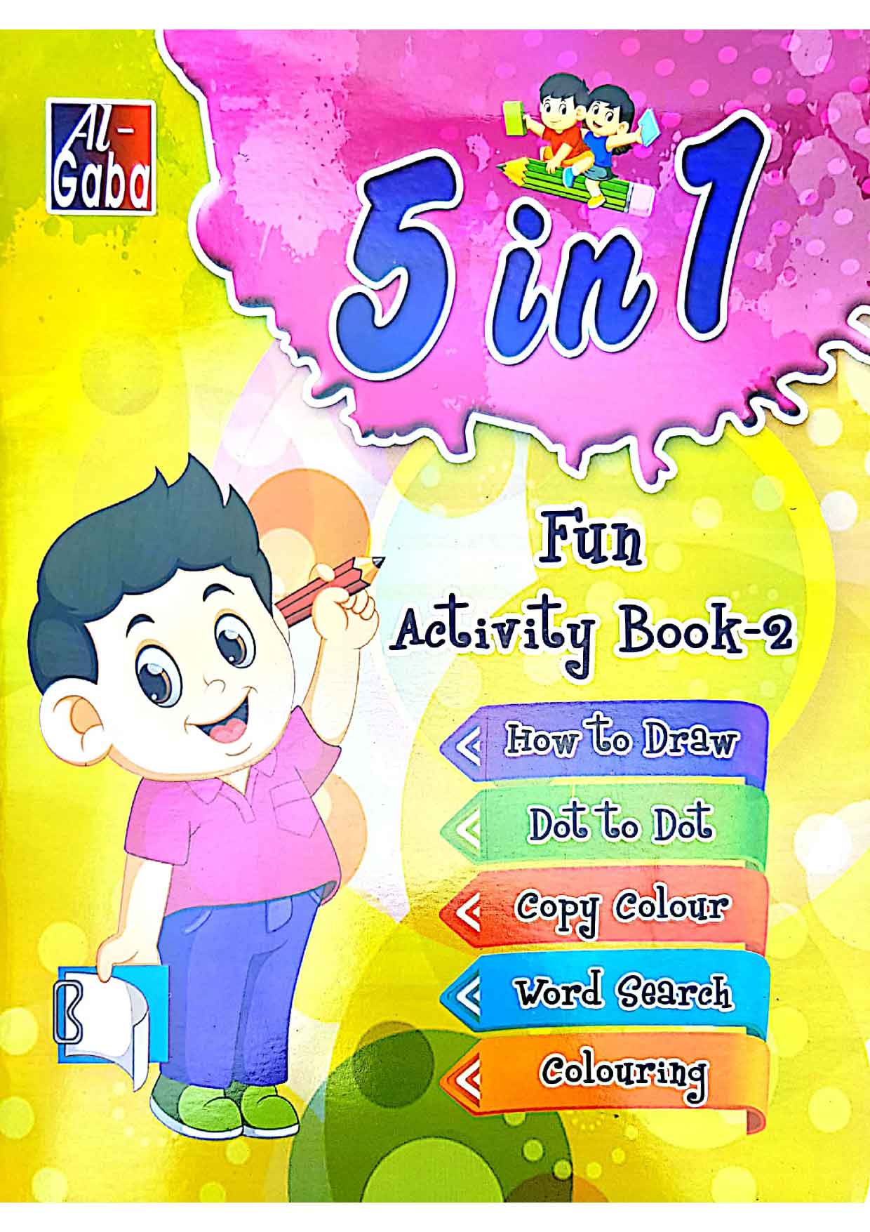 5 In 1 Fun Activity Books - 2