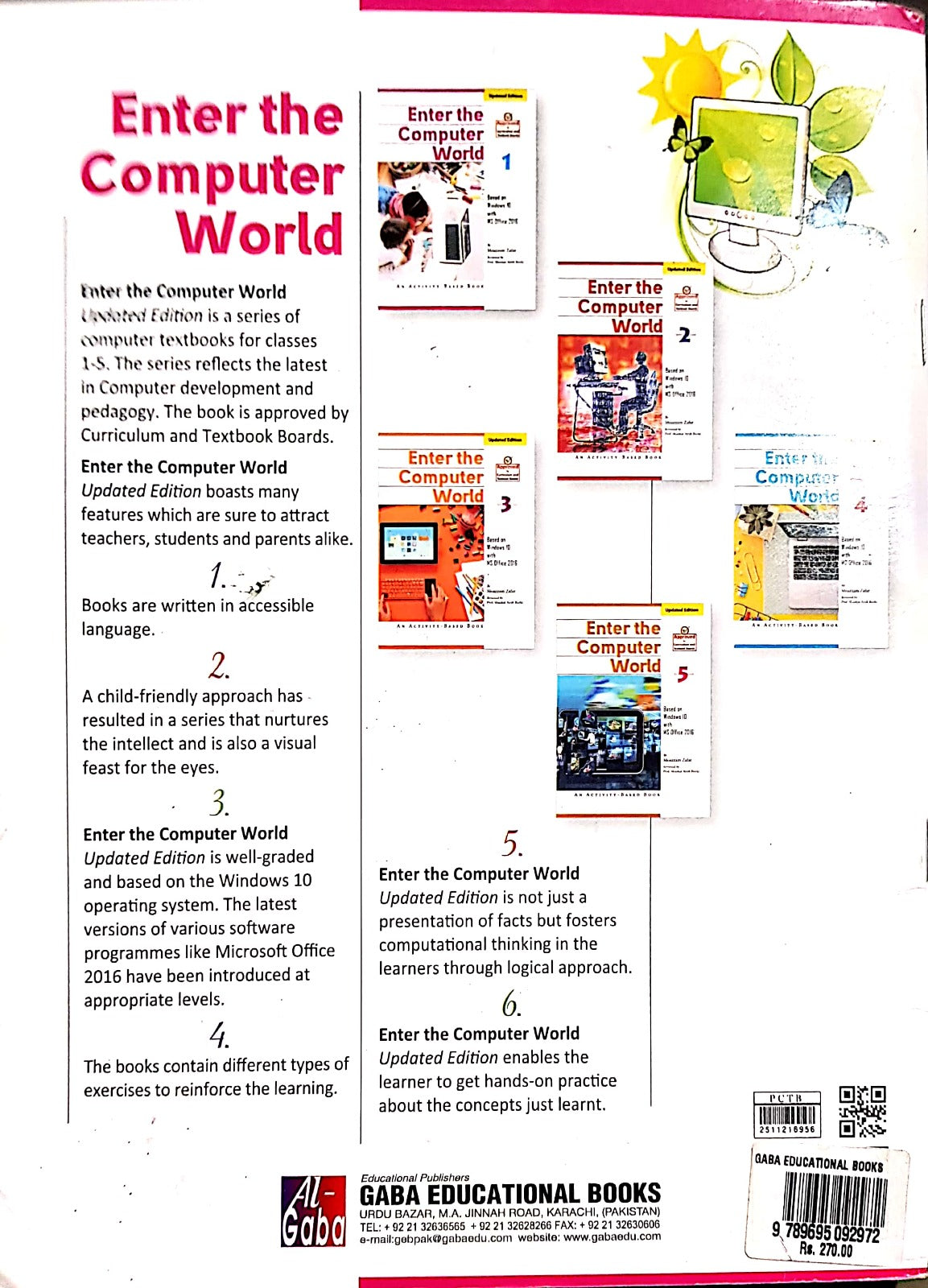 ENTER COMPUTER WORLD BK-1 (APPROVED BY SNC)