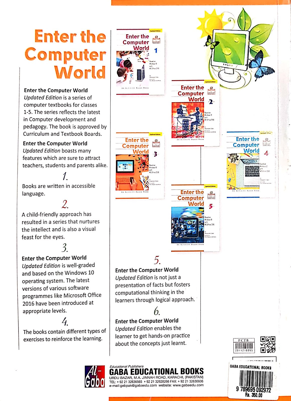 ENTER COMPUTER WORLD BK-3 (APPROVED BY SNC)