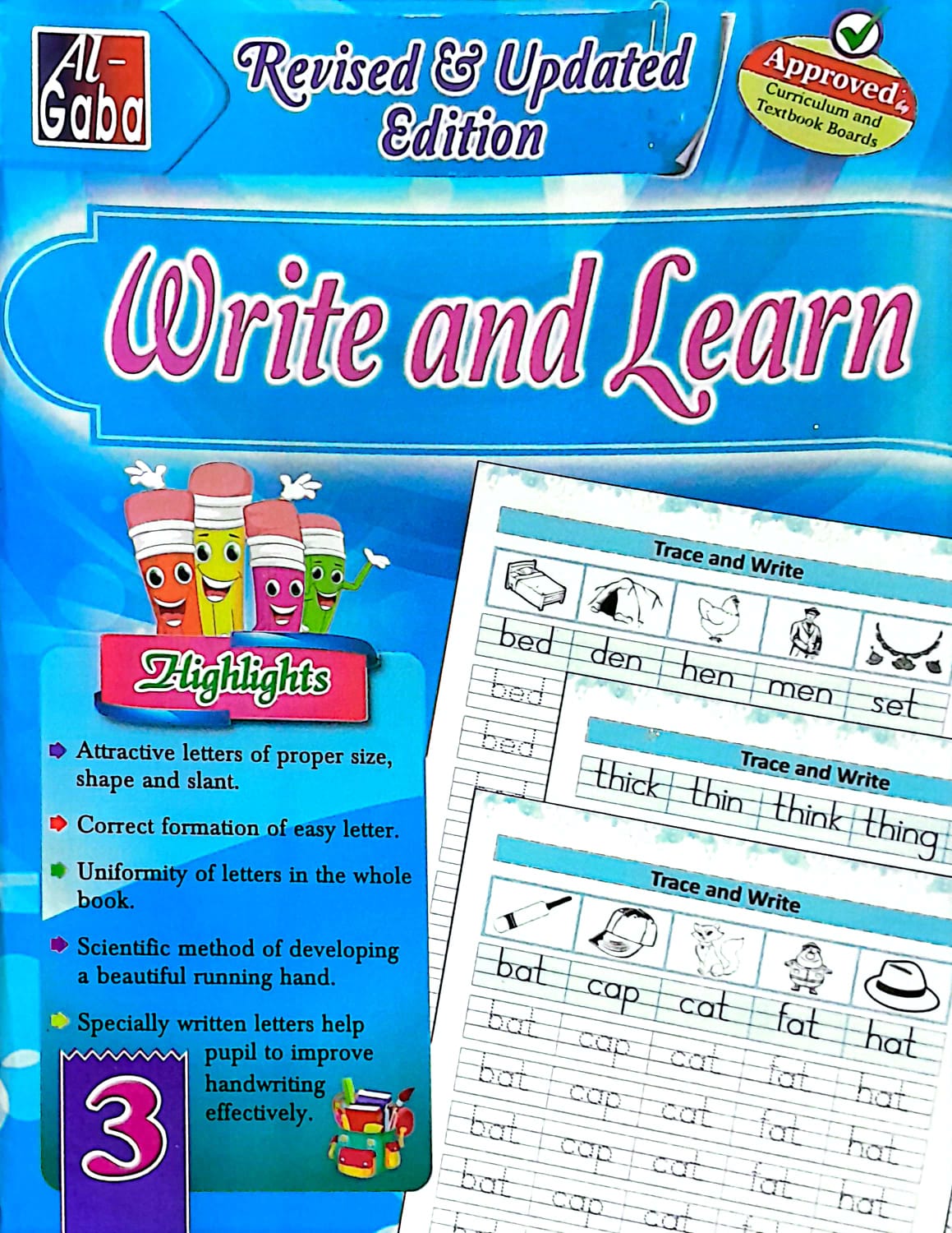 WRITE AND LEARN -3 (APPROVED BY SNC)