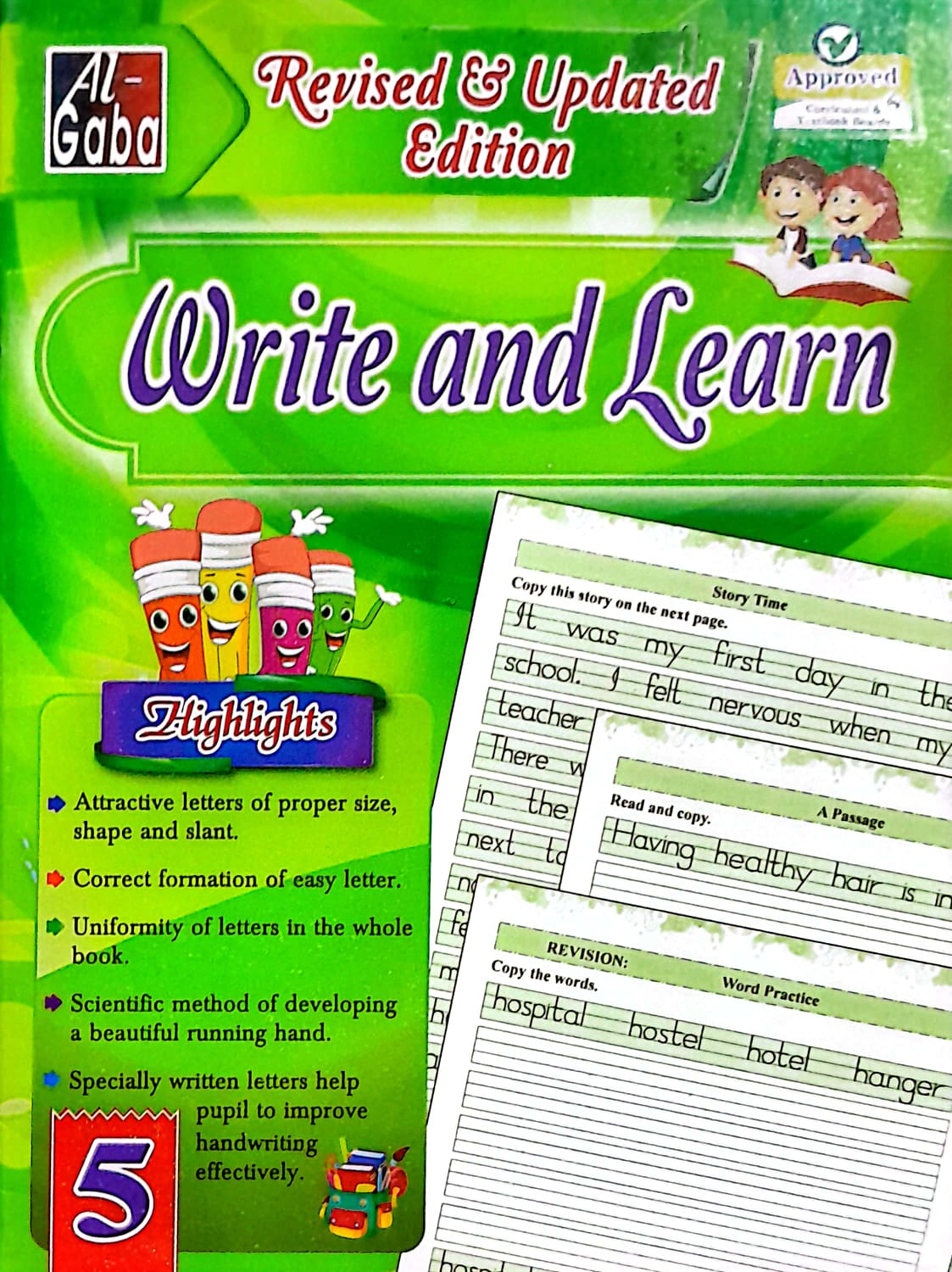 WRITE AND LEARN -5 (APPROVED BY SNC)