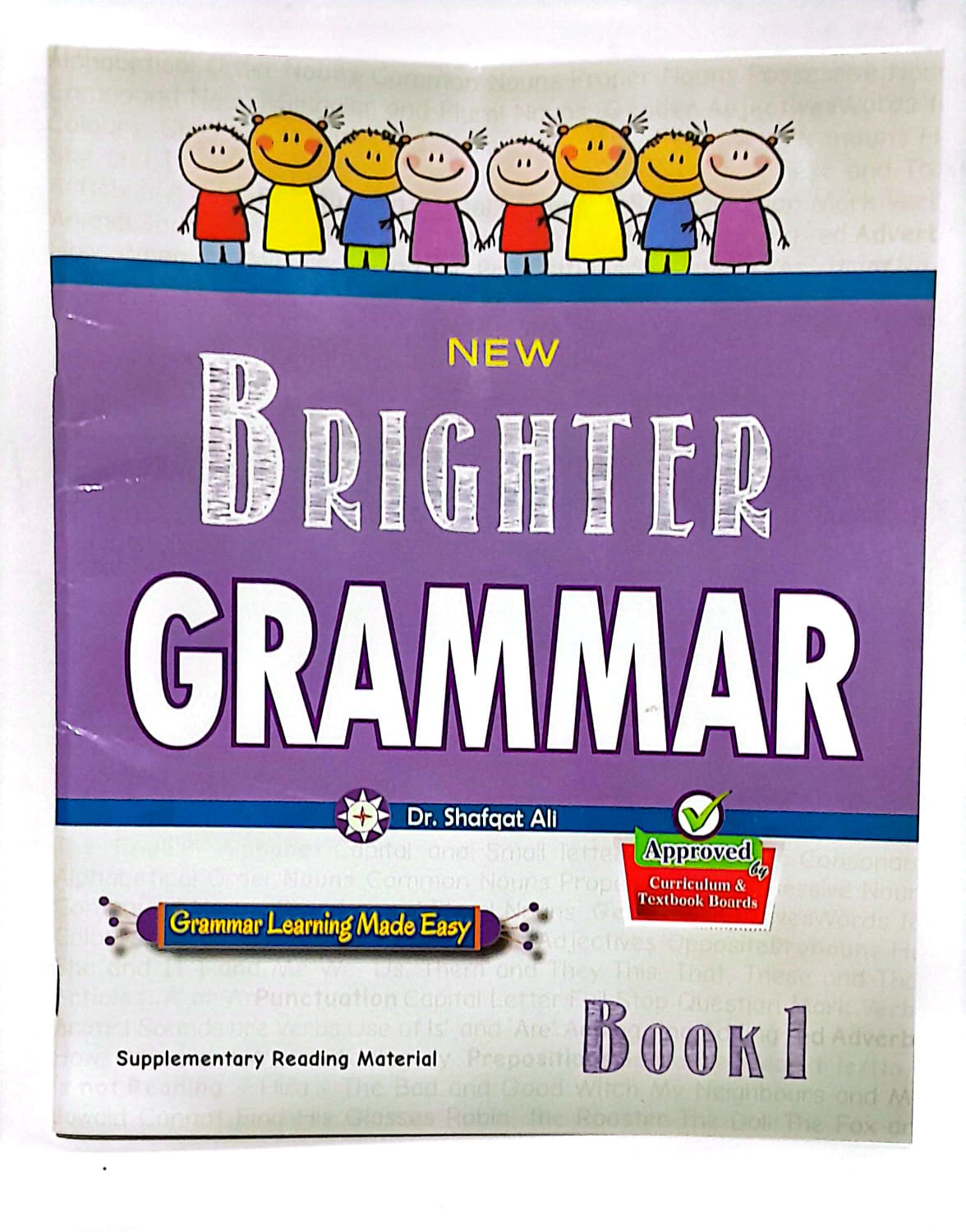 NEW BRIGHTER GRAMMAR BOOK-1 (APPROVED BY SNC)